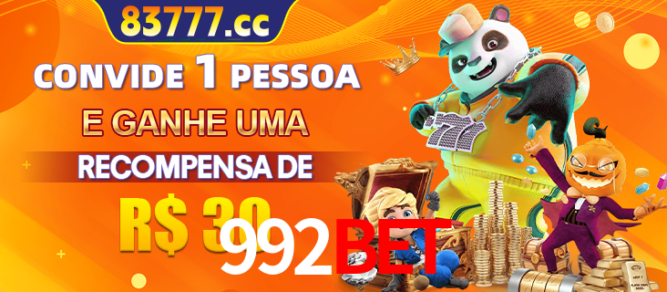 Banner institucional da 992BET sobre parceria de marcas e criação de uma marca de excelência, apresentando os mascotes de jogos populares como o Fortune Tiger.